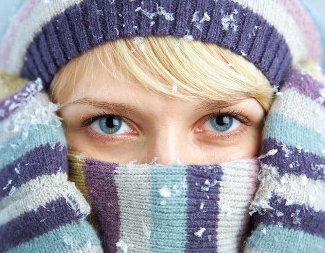 Maintainance for healthy eyes in winter